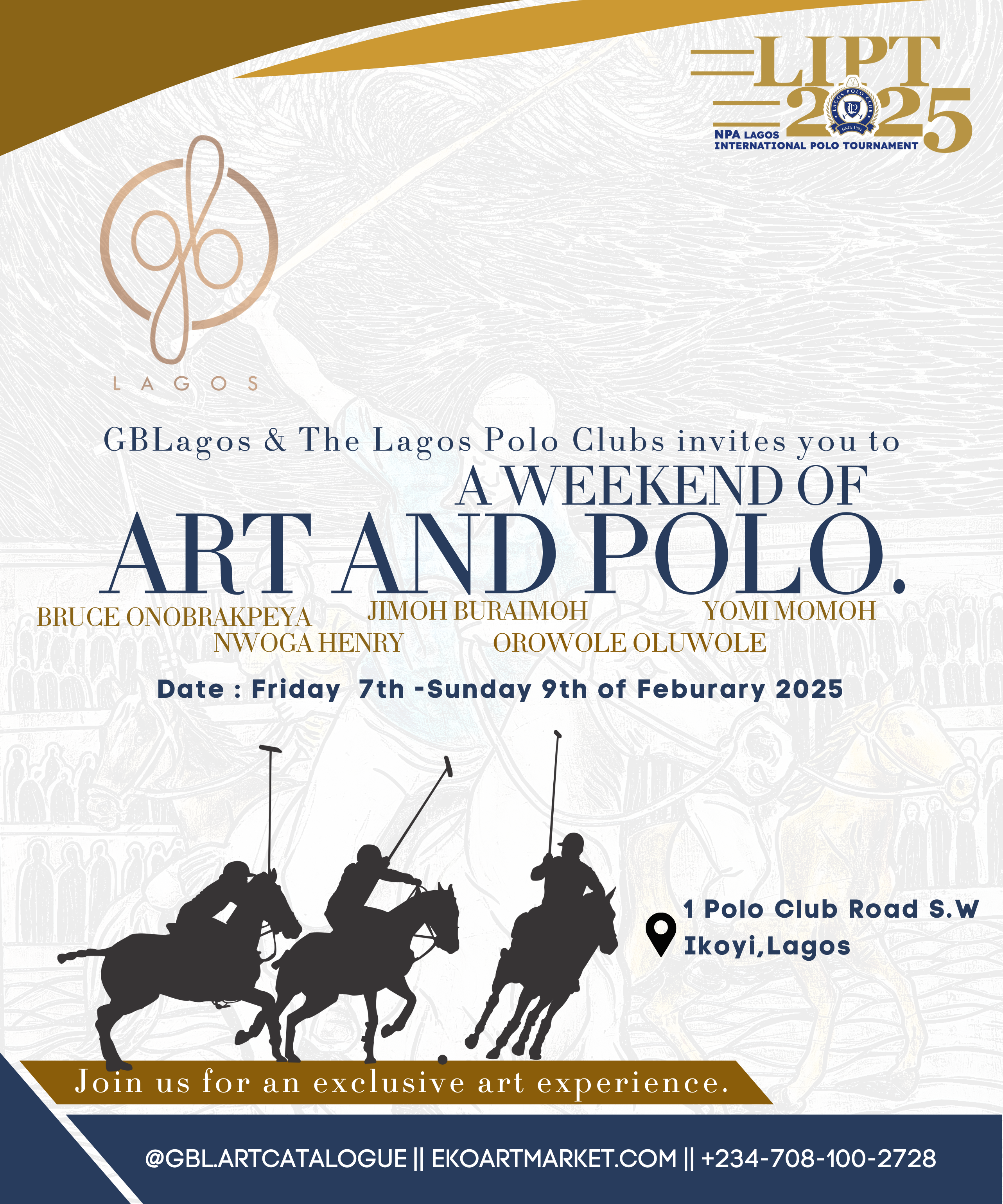 A Weekend of Art and Polo: GBLagos Art Exhibition at the Lagos Polo Club