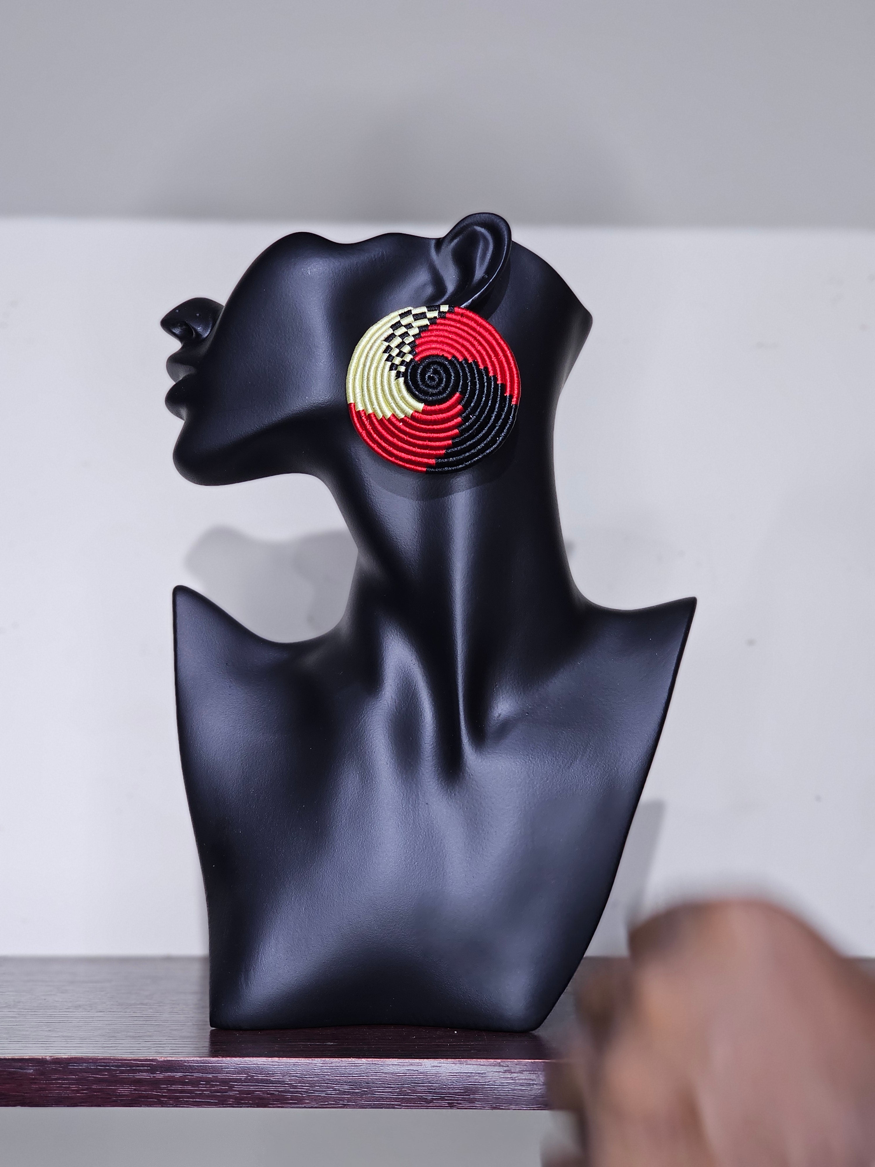 Rwanda Basket Earrings