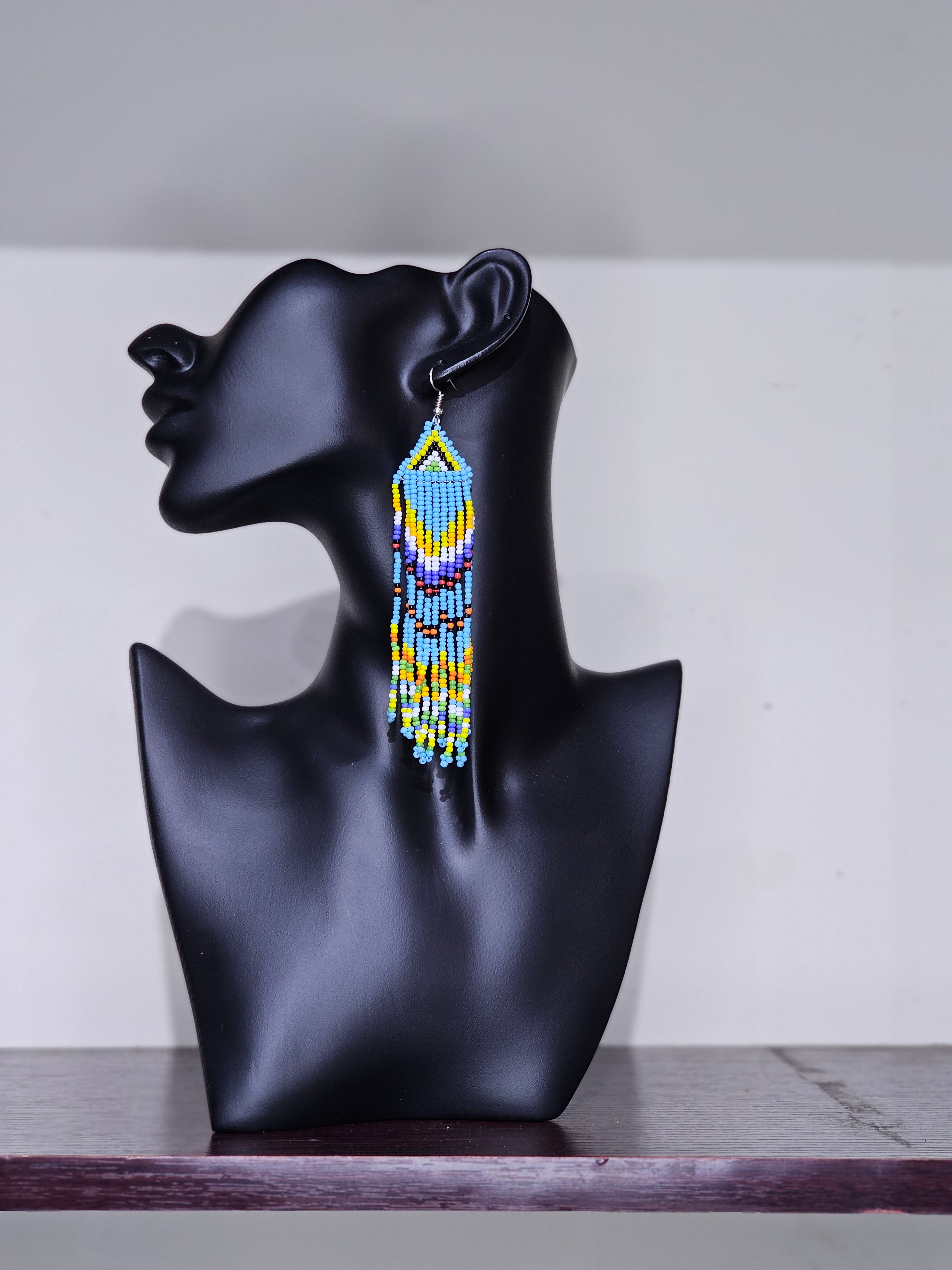 Long Maasai Earrings