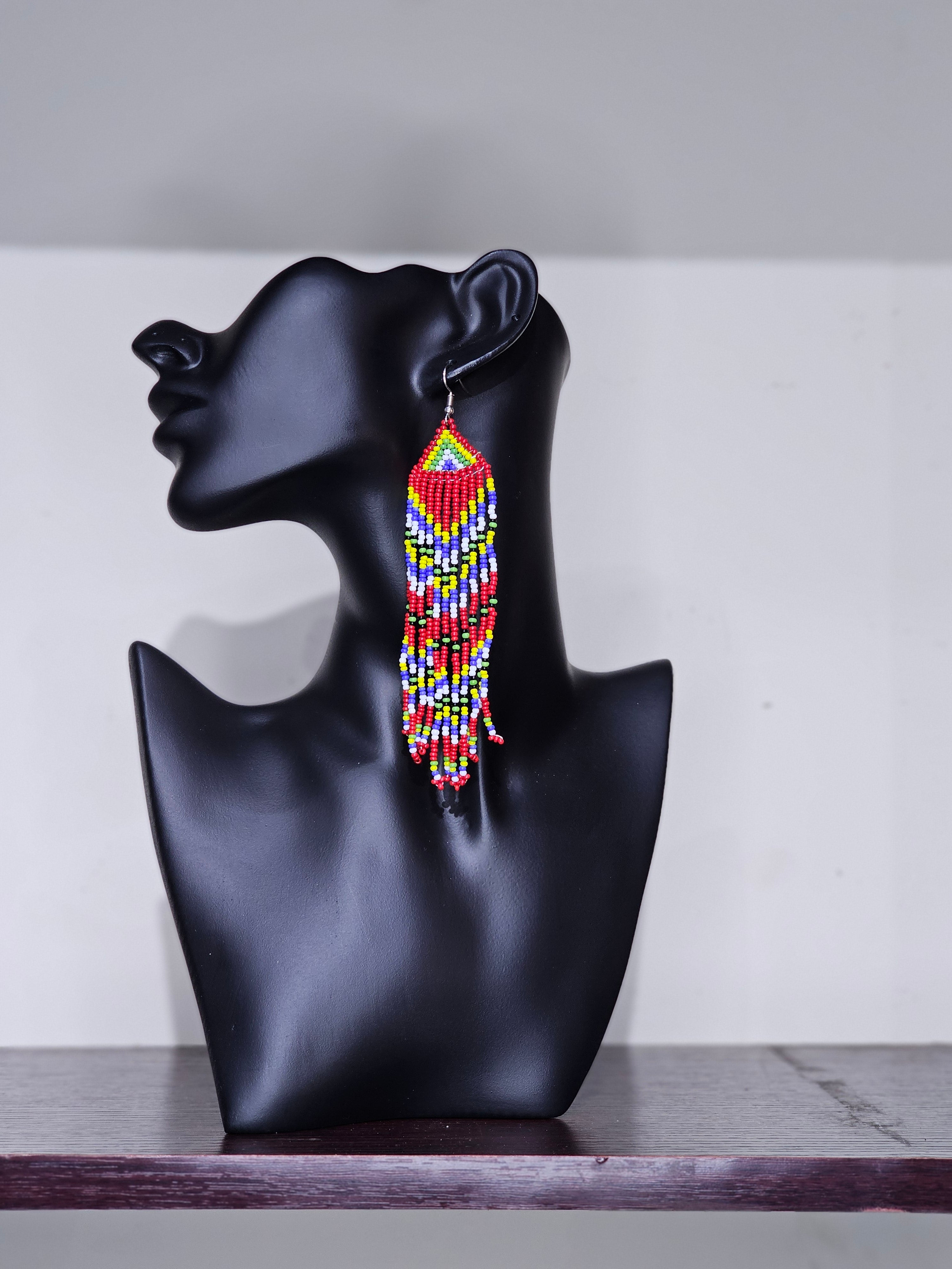 Long Maasai Earrings