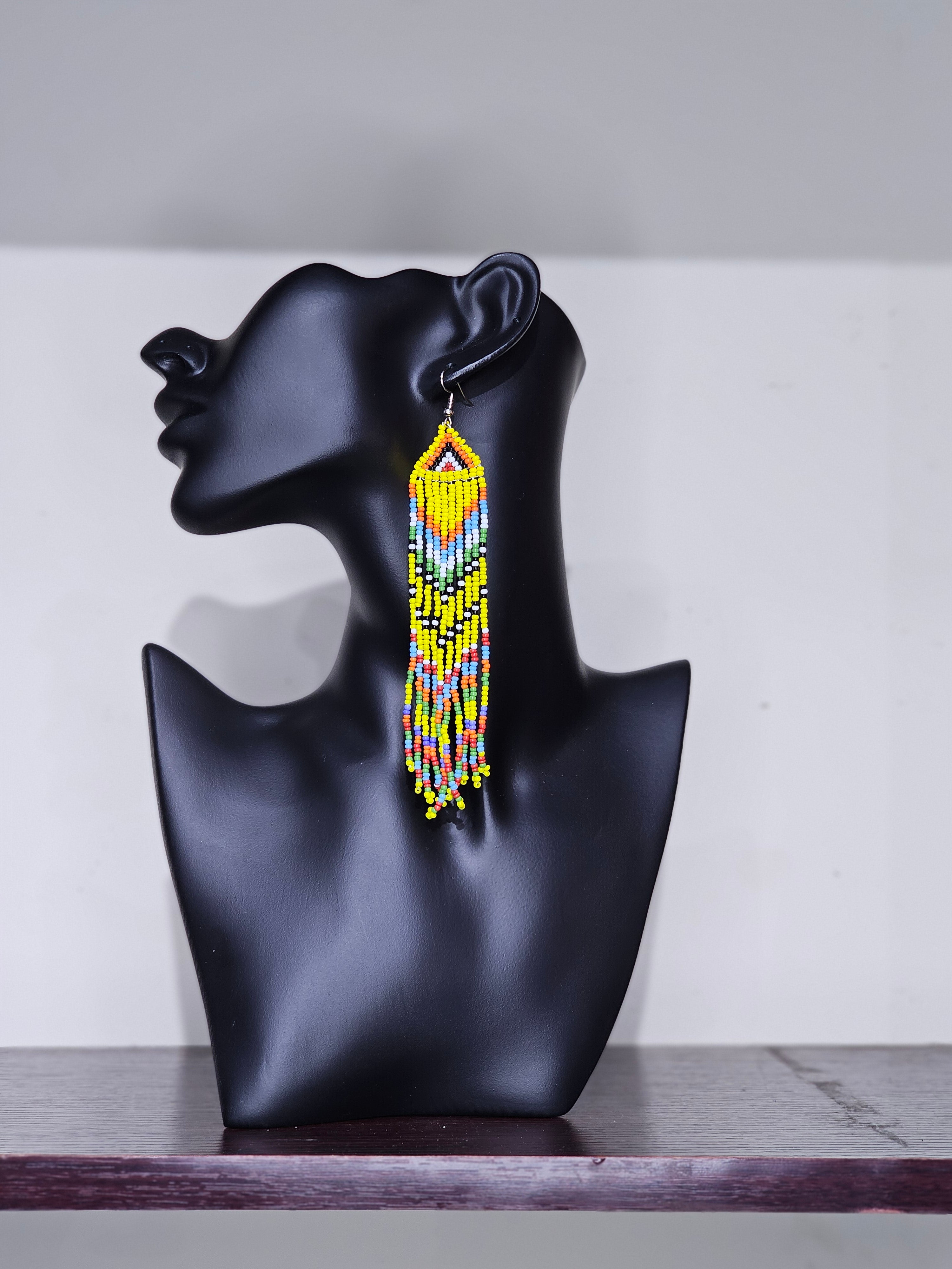 Long Maasai Earrings