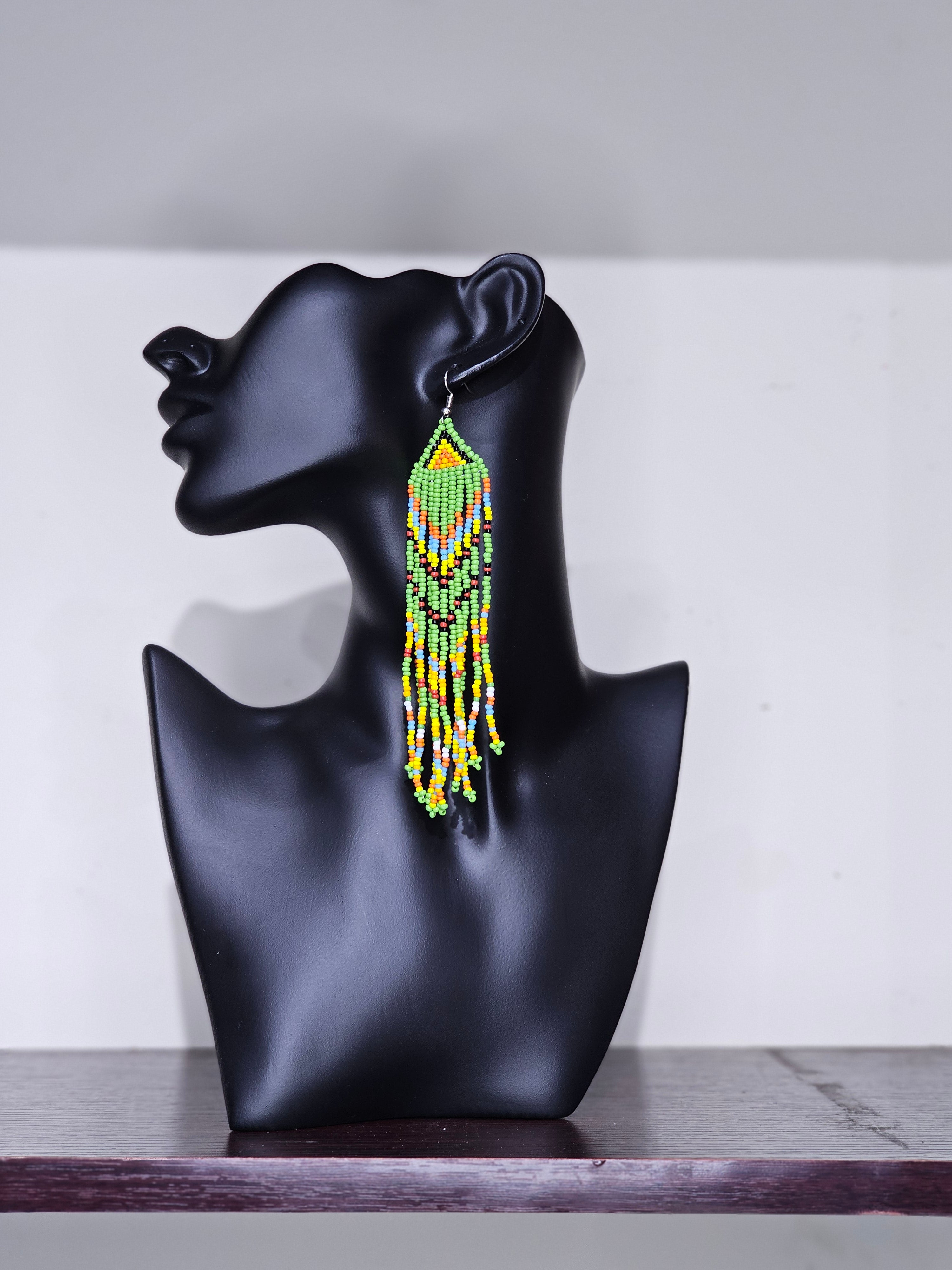 Long Maasai Earrings