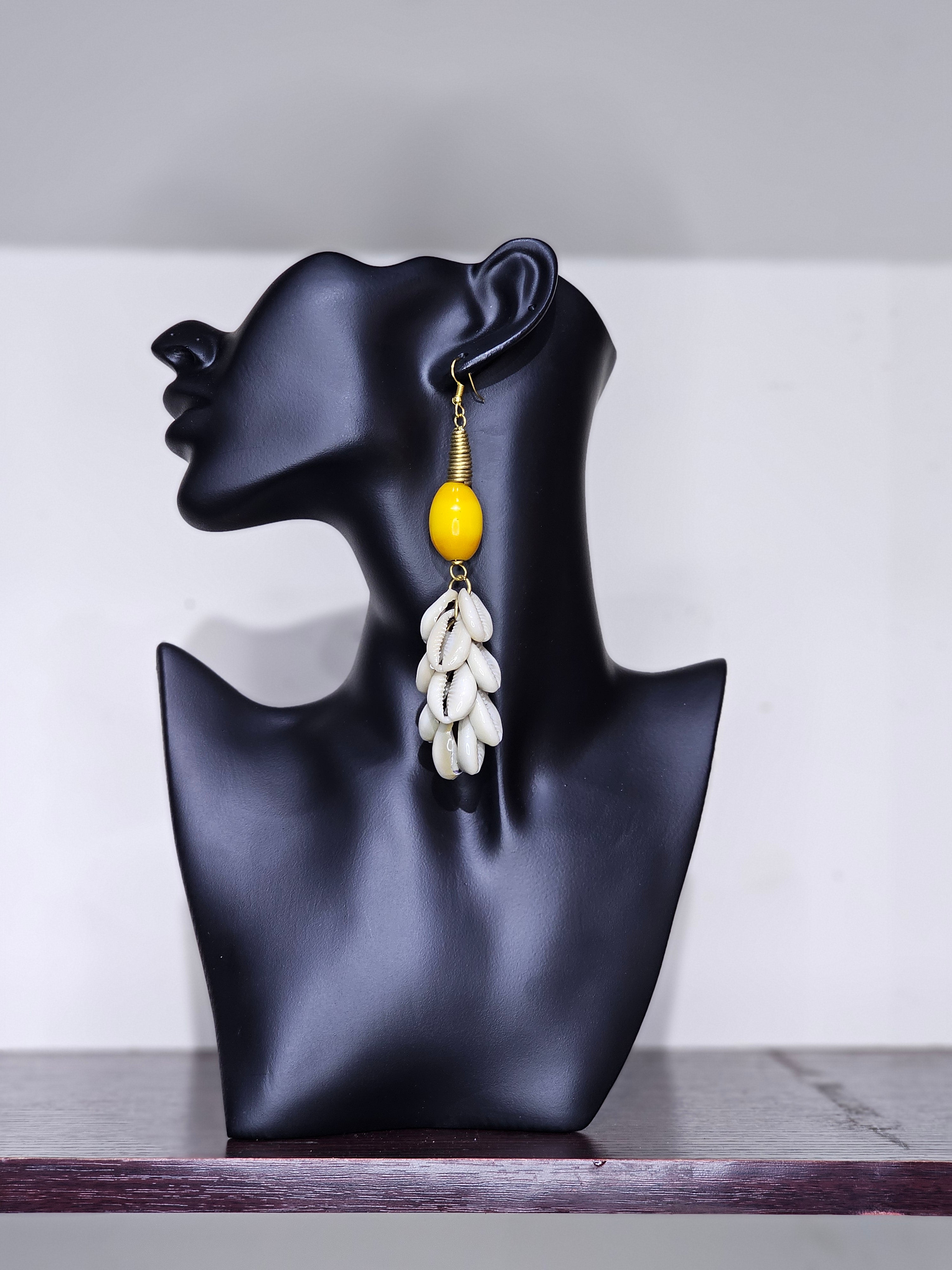 Amber-Bunch Earrings