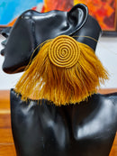 Disc + Flare Rwanda Earrings