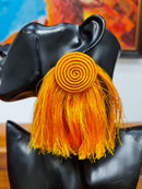 Disc + Flare Rwanda Earrings