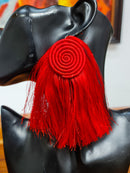 Disc + Flare Rwanda Earrings