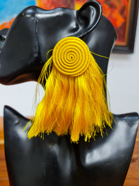 Disc + Flare Rwanda Earrings