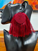 Disc + Flare Rwanda Earrings
