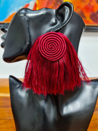 Disc + Flare Rwanda Earrings