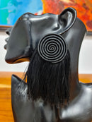 Disc + Flare Rwanda Earrings