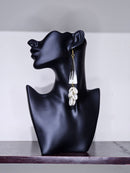 Tri-Bunch Cowrie  Earrings